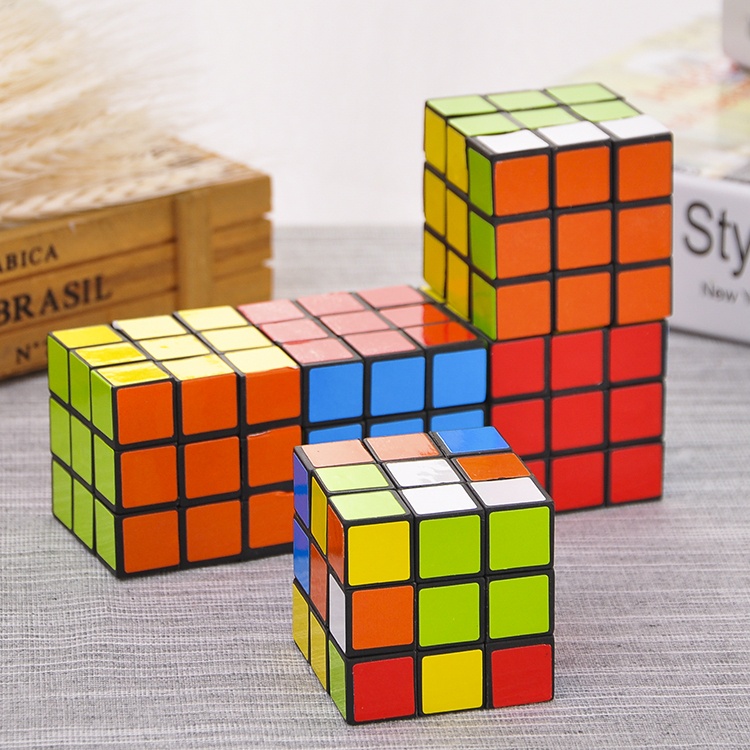 RUBIK CUBE 3 X 3 MAINAN PUZZLE EDUKASI ASAH OTAK MAGIC CUBE / MAINAN EDUKASI ANAK / KUBUS RUBIK