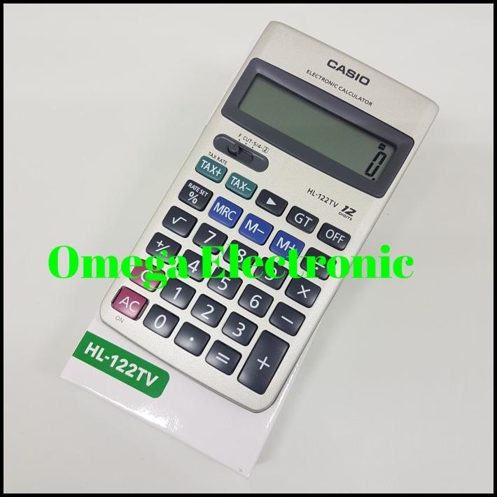 

Resmi Casio Hl-122Tv Calculator Kalkulator 12 Digits Hl 122 Tv
