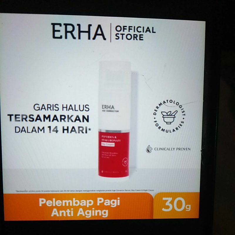 ERHA AGE CORRECTOR PETIDES/DAY CREAM 30 g