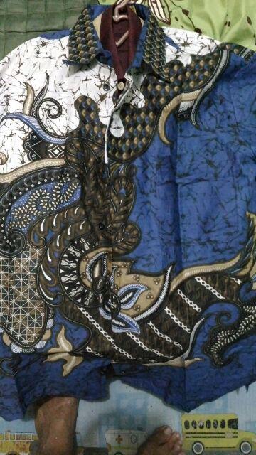 Model Baju Batik Modern Pria Pekalongan | Batik Pria | Batik Kantor |batik Kerja | Batik Sekar Jagad