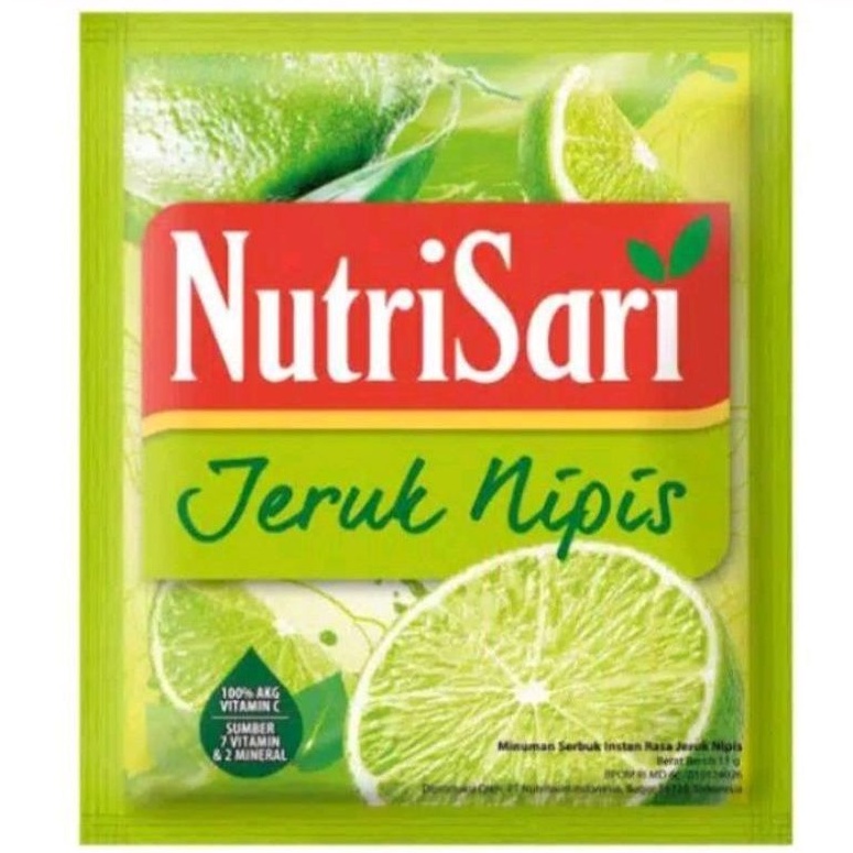 

Nutrisari Rasa Jeruk Nipis 1 Renceng