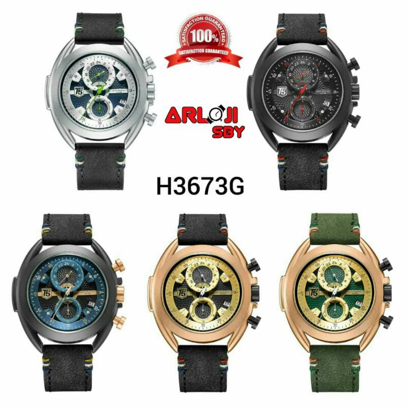 JAM TANGAN PRIA T5 H3673 ORIGINAL TAHAN AIR