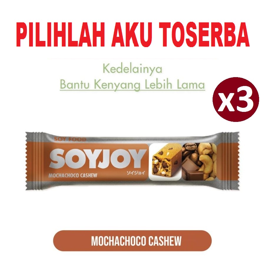 SOYJOY MOCHACHOCO - ( HARGA PAKET ISI 3 PCS )