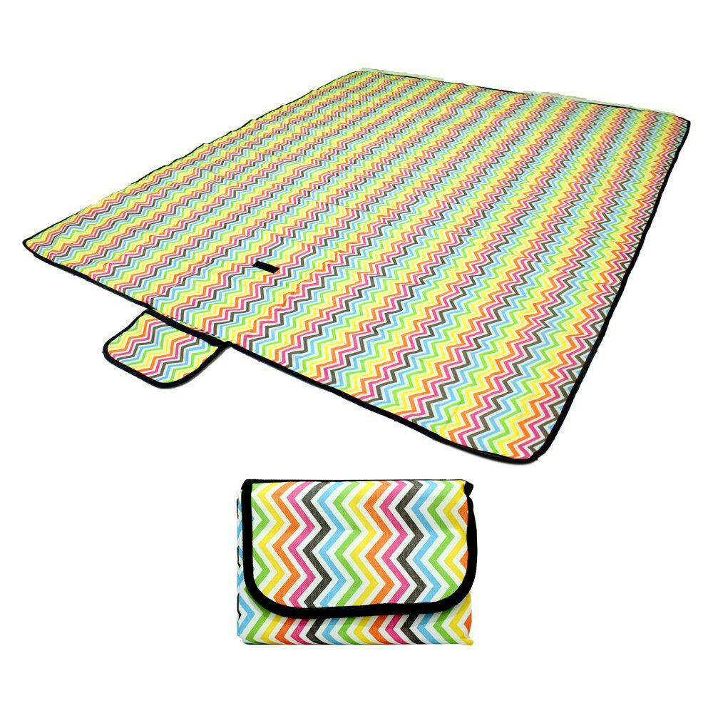 Perlengkapan Piknik- Matras Piknik Foldable- RAINBOW ULIR- Picnic Matt 3 Motif