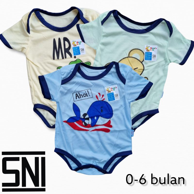 JUMPER BABY SEGITIGA COWOK CEWEK ROMPER JUNIOR MURAH JUMPER MOMS GIFT