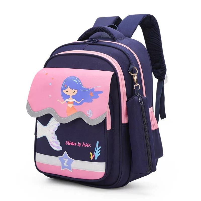 Gudang Tas Ransel MERMAID//Anak Perempuan 2in1/ Tas Mermait Fashion Sekolah Tas Traveling