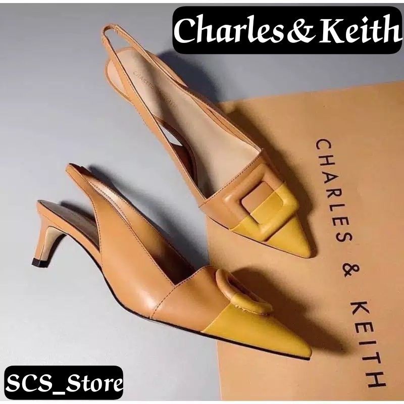 HIGH HEELS WANITA CHARLES&KEITH 99/ SEPATU WANITA BRANDED IMPORT TERMURAH (ORI)