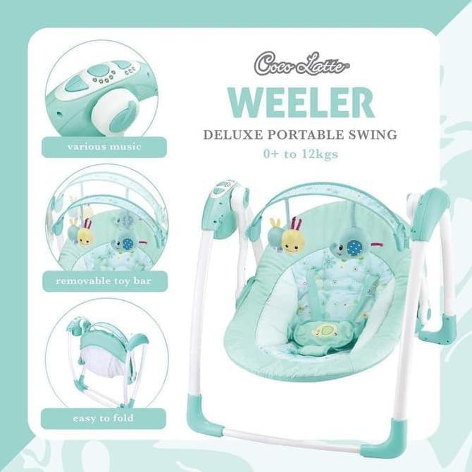Cocolatte Weeler - Deluxe Portable Swing - Termurah 