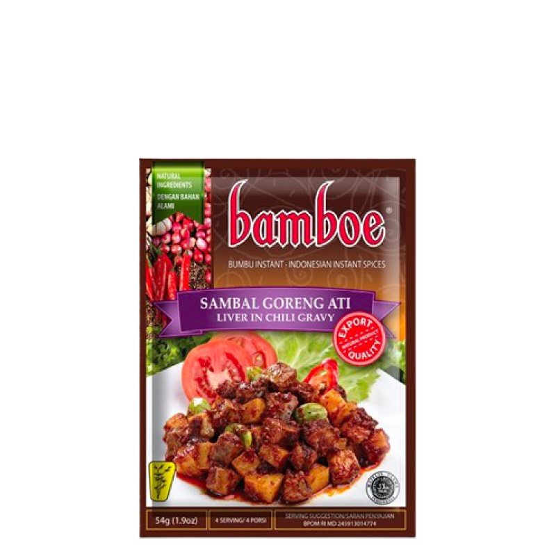 

Bamboe Bumbu Sambal Goreng Ati 54 gr