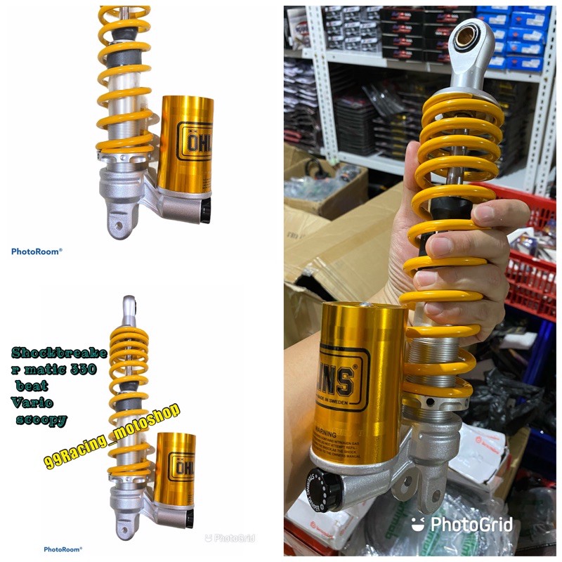 shockbreaker 330 beat vario scoopy mio dll