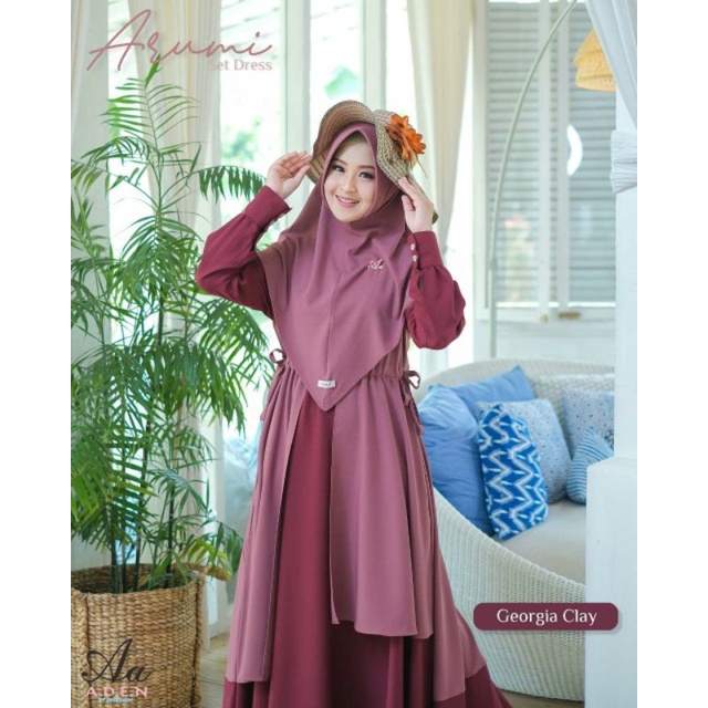 Gamis Arumi by Aden. Dress only