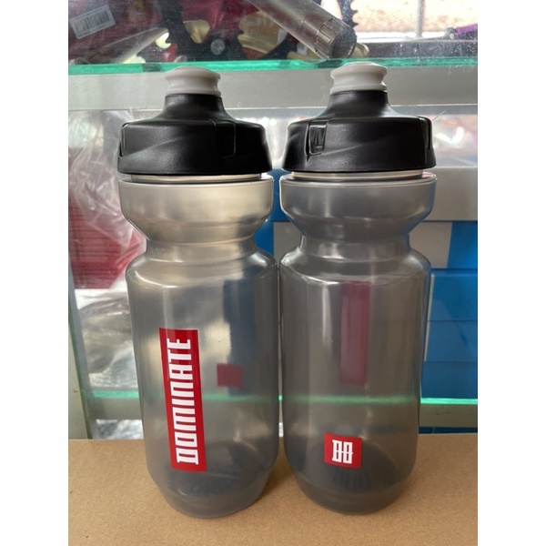 botol Minum Sepeda Dominate Transparant - Bottle Dominate Bidon smoke - Tempat Botol minum sepeda gu