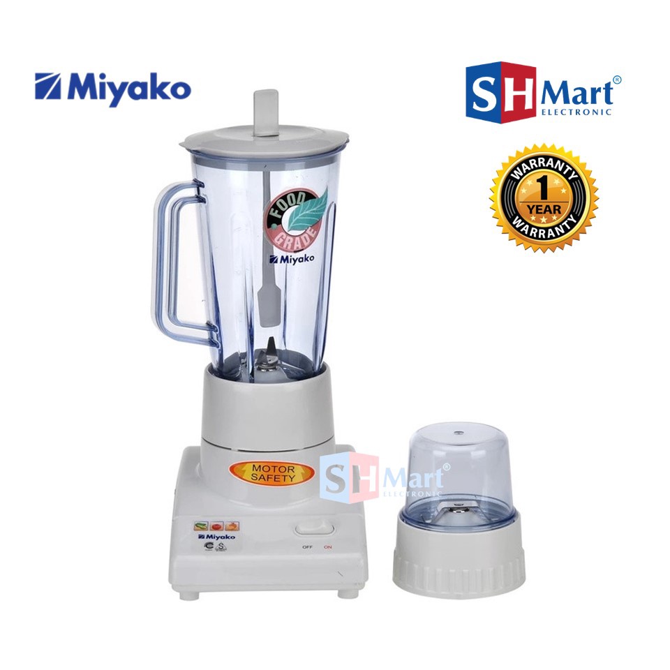 MIYAKO BLENDER PLASTIK 2 IN 1 KAPASITAS 1 LITER BL101PL / BL-101PL / BL 101 PL