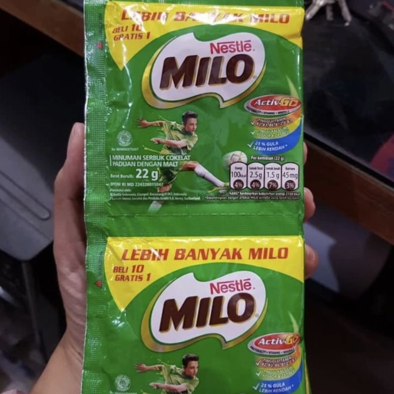 

Milo sachet 22gr