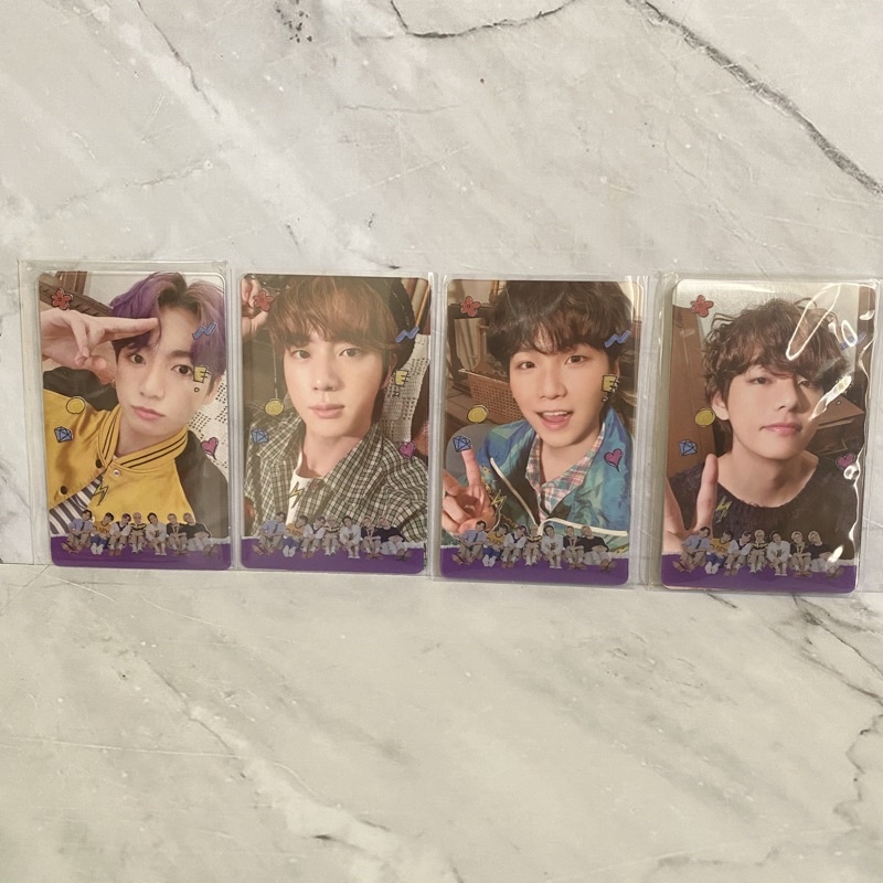 BTS Deco kit random PC Rpc photocrd v jk suga jin taehyung jungkook yoongi seokjin official