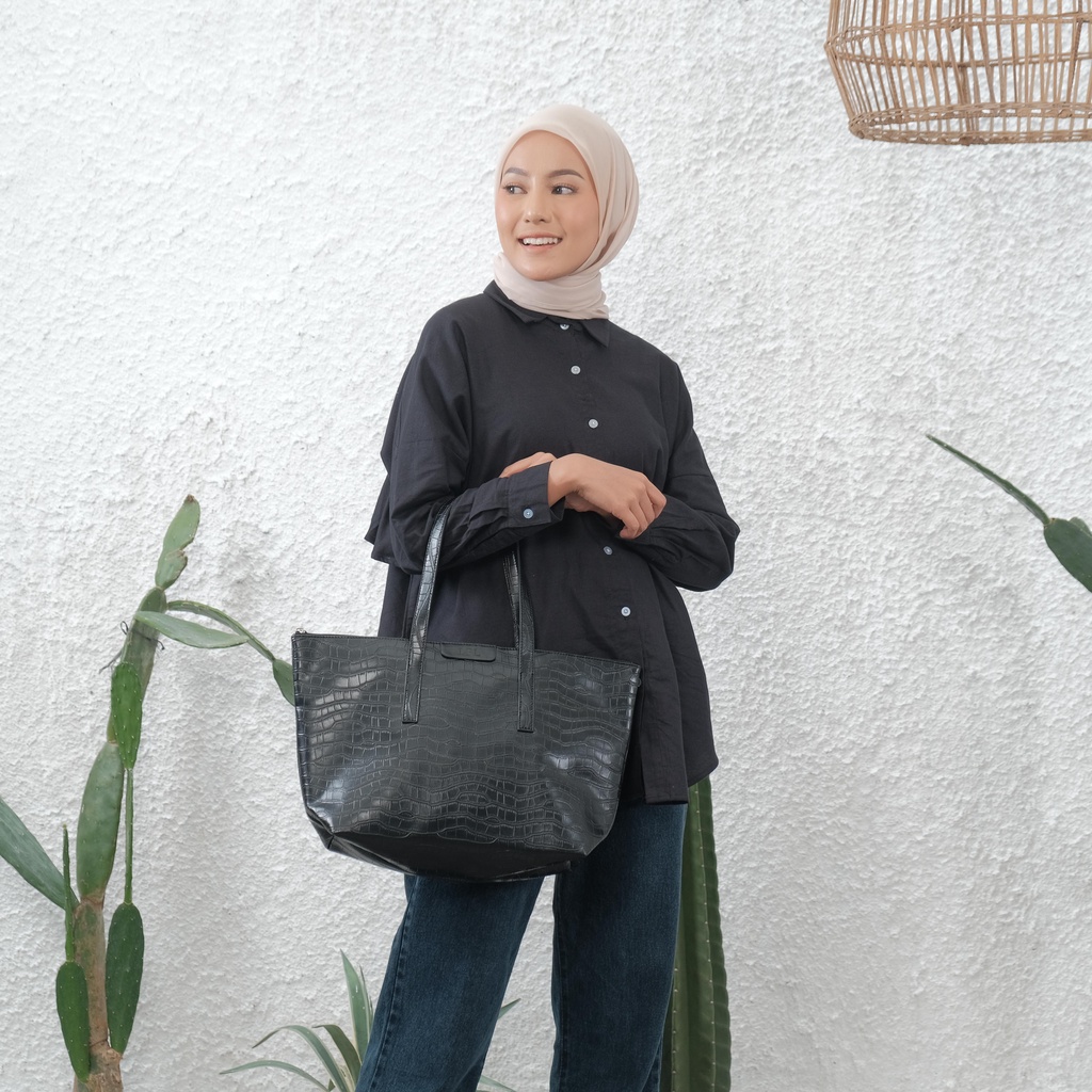 Emma Handbag LFL - HITAM