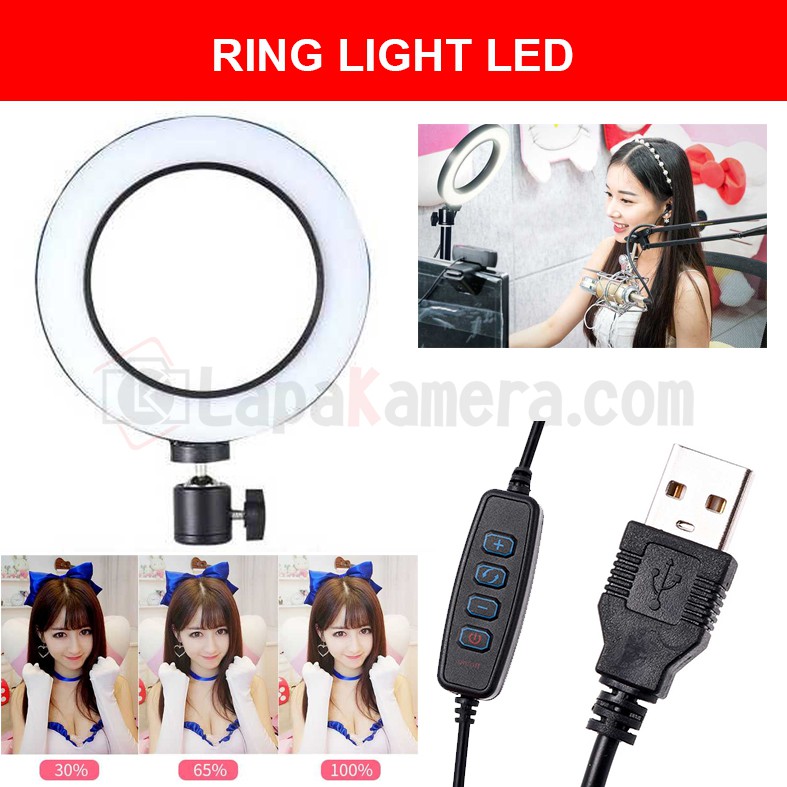 Ring light / ringlite for LIVE youtube, instagram, tiktok, make up