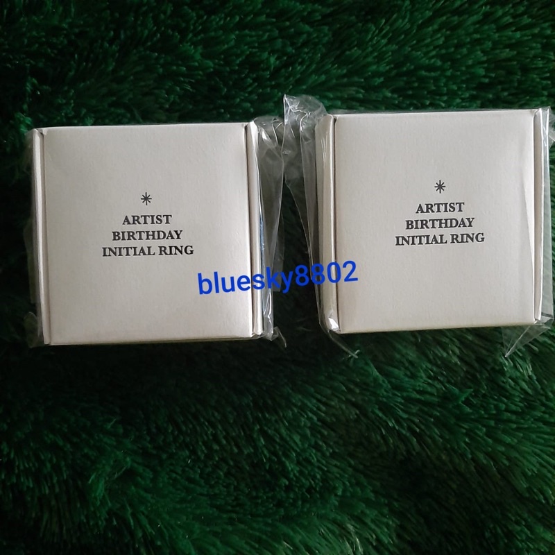 READY ARTIST BIRTHDAY INITIAL RING KYUHYUN