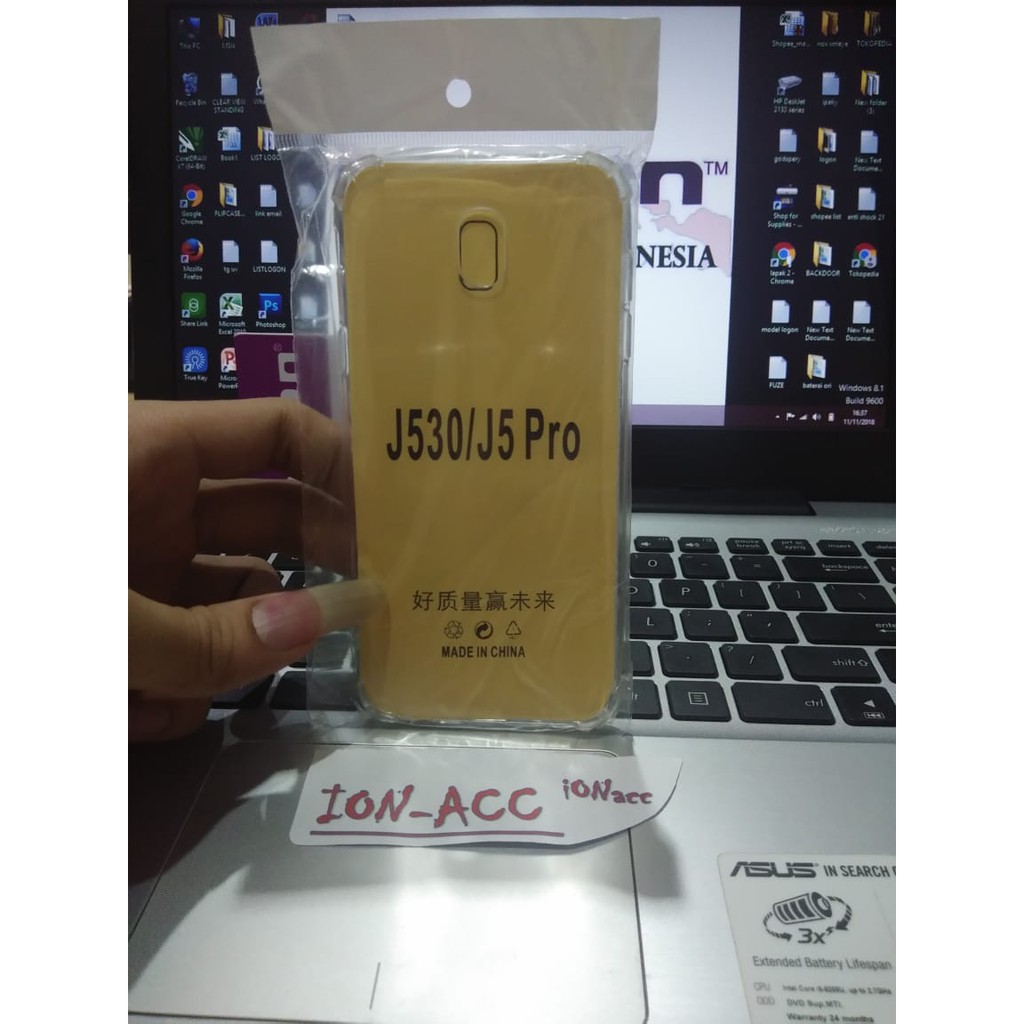 CASE ANTICRACK SAMSUNG J530 J5 PRO SILIKON ANTISHOCK BENING