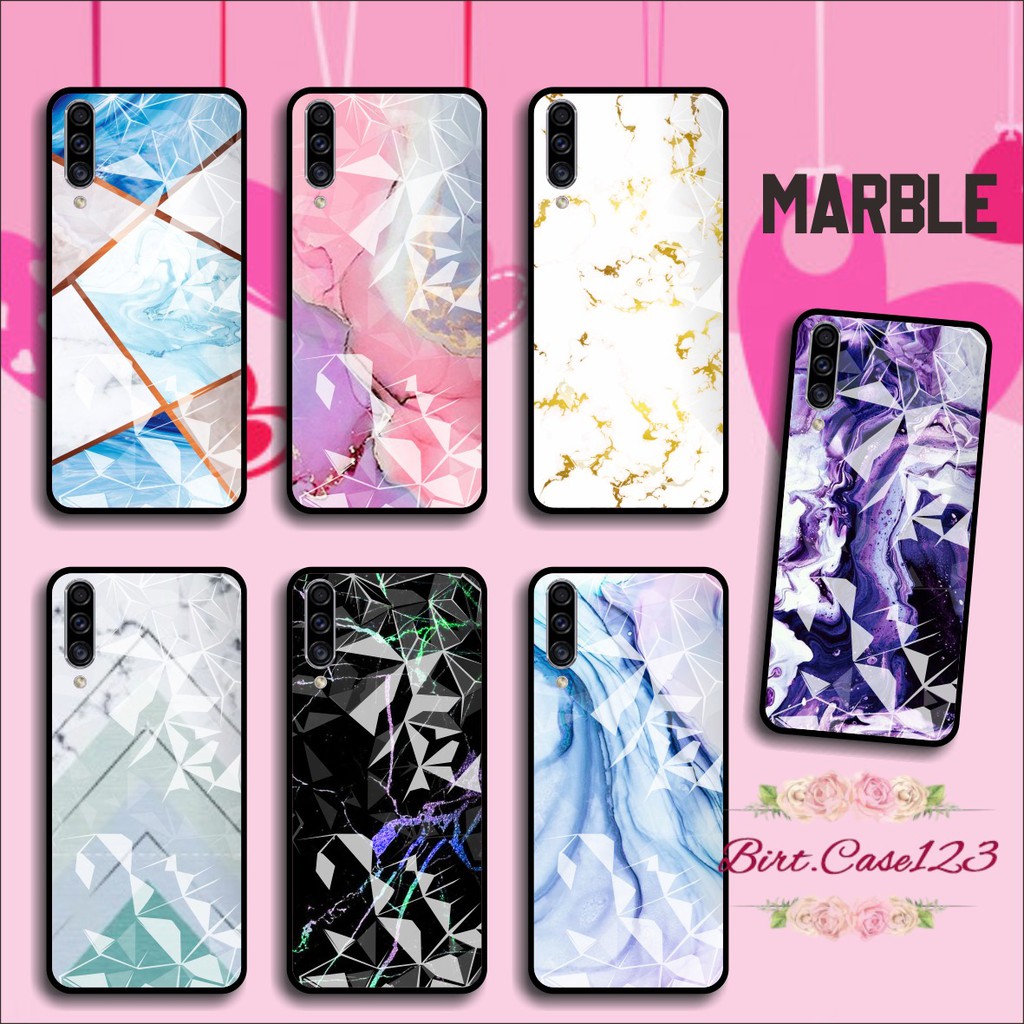 softcase diamond gambar MARBLE oppo vivo samsung iphone realme all type BC327