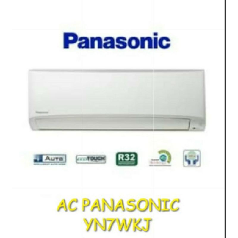 PANASONIC AC Split Standard 3/4 PK YN7WKJ Indoor + Outdoor Unit Only