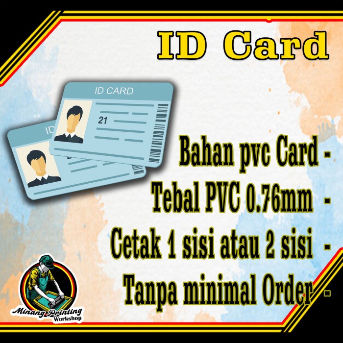 

Lucu Cetak Id Card Pvc Kartu Member / Kartu Id Card Tanpa Minimal Berkualitas