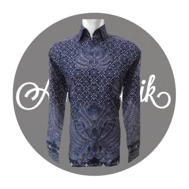 Batik kemeja batik pria lawasan