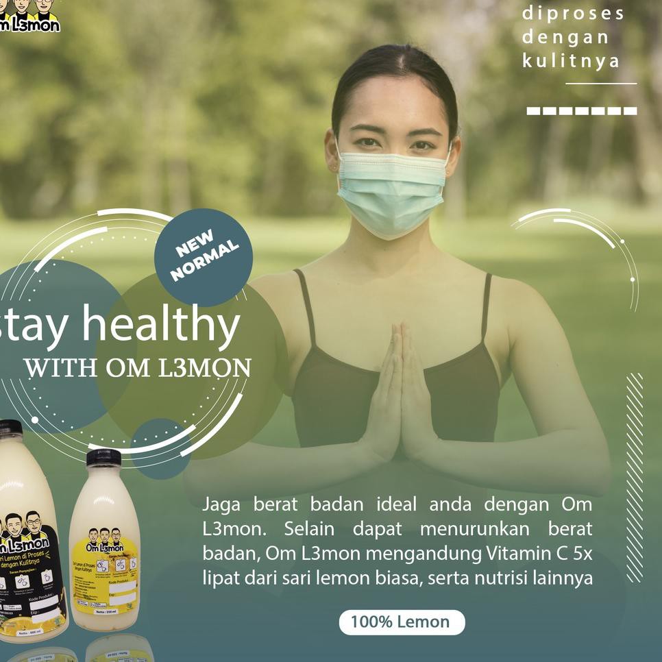 

Ready's now Bpom OM Lemon 600 ml DIET sari lemon diproses dgn kulitnyaE46R09