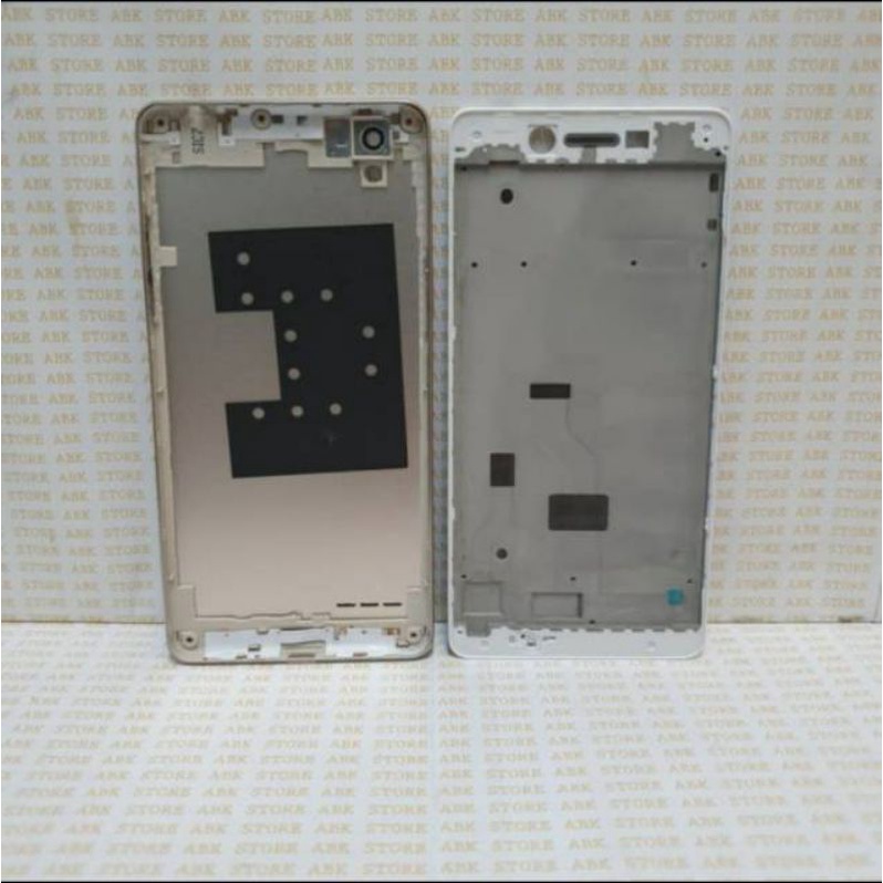 CASING KESING FULLSET FRAME BEZEL BAZZEL BACKDOOR TUTUP BELAKANG OPPO F1F ORIGINAL