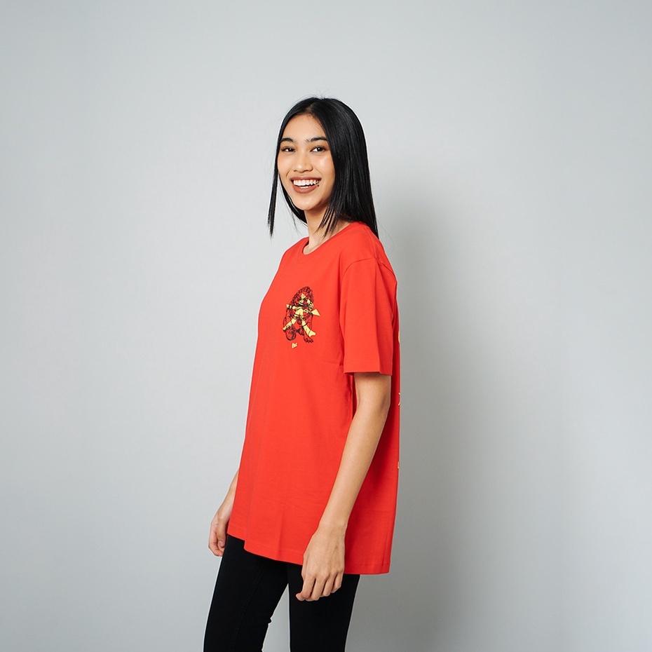 LGS Street - Guardian - Kaos - Streetwear - Merah - Unisex - ST.30.H035.012