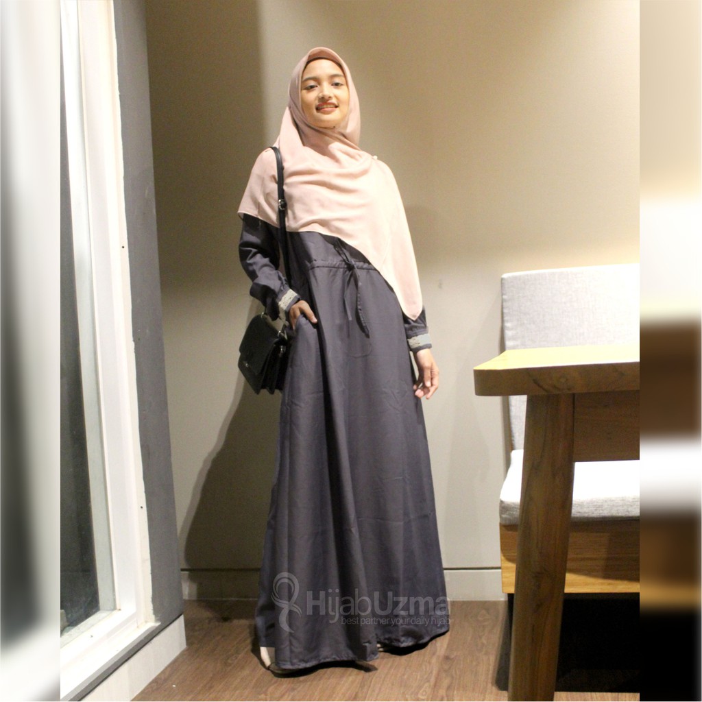 TERMURAH Gamis Syari Toyobo FODU Gamis katun Toyobo Gamis hijab uzma Gamis terlaris