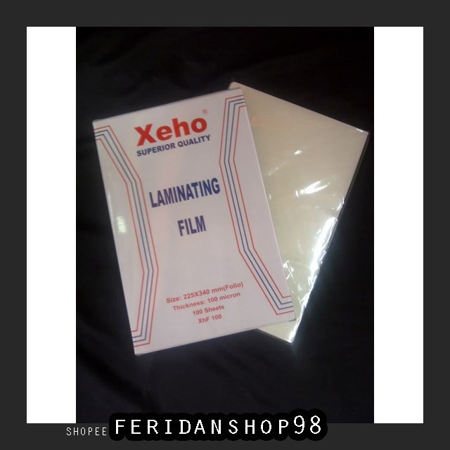 

FS1128 RAK KERTAS PLASTIK LAMINATING "XEHO" ATK FOLIO BY FERIDANSHOP98