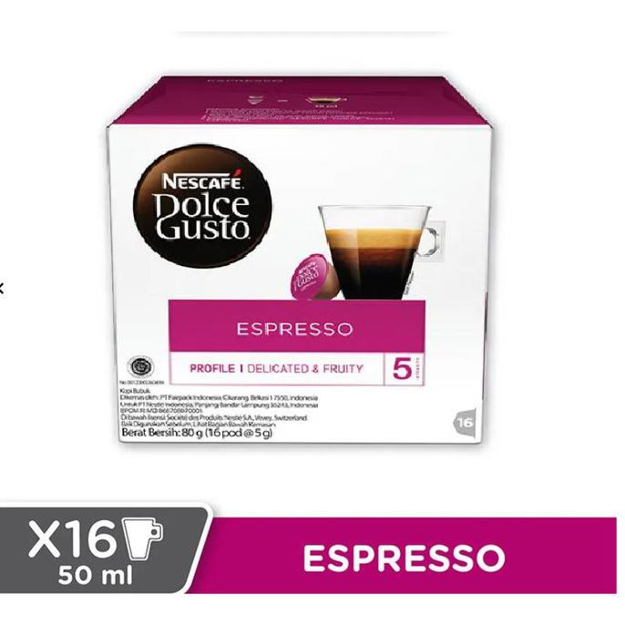 

Nescafe Dolce Gusto Espresso Capsule Harga Promo