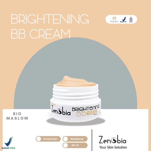 Zenobia Brightening BB Cream 10gr BPOM 100% Original