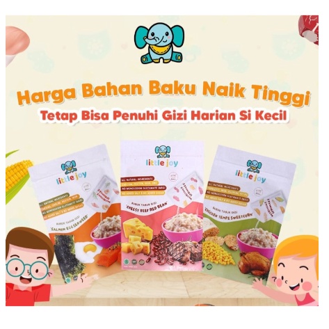 Rekomendasi dokter anak MPASI Bayi little joy BB Booster Bubuk Tabur Gizi - littlejoy Tambahan gizi bubur bayi