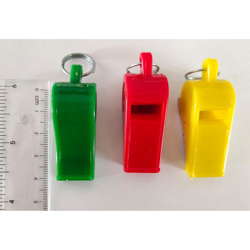 

PRAMUKA PELUIT WARNA plastik Scouts plastic whistle pluit