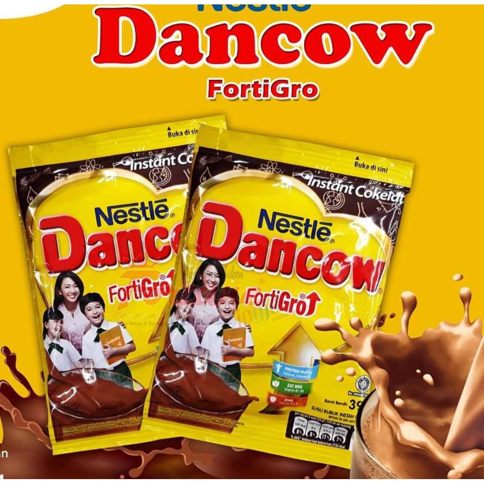 Susu Dancow Instant FortiGro Sachet I Susu Bubuk Dancow Per Renceng