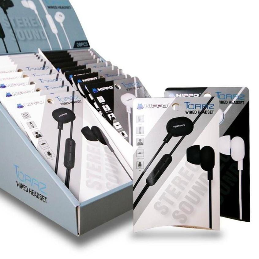 ☋ Headset Hippo Toraz Wired headset Stereo Sound - Headset Hippo ֍