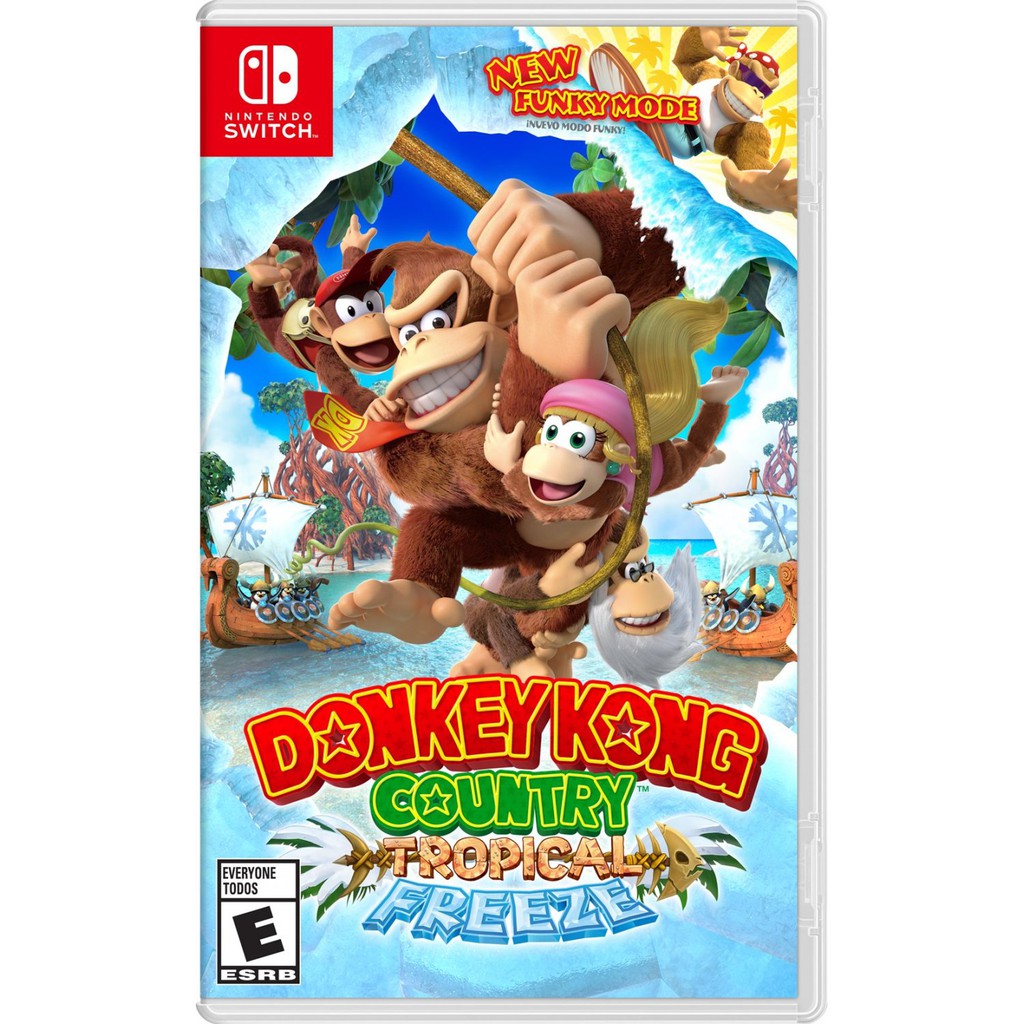 Switch Donkey Kong Country: Tropical Freeze (Asia/English)