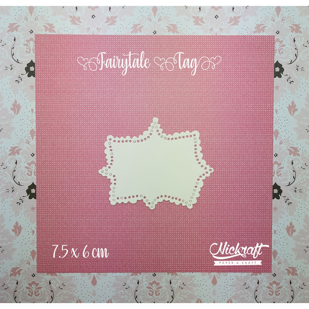

FAIRYTALE TAG - BAHAN SCRAPBOOK LABEL KECIL