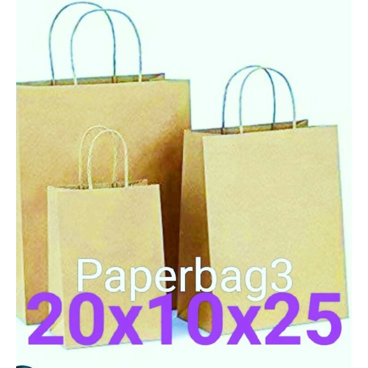 

Tas Paperbag 20x10x25