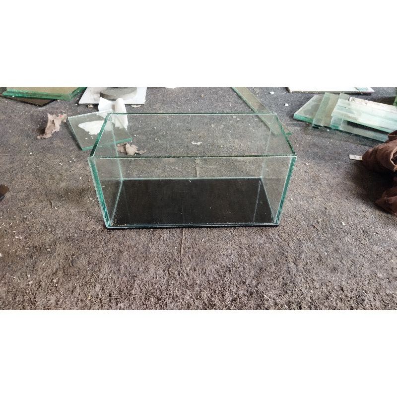 Soliter cupang aquarium mini aquascape 25x15x15