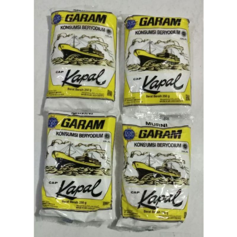 

Garam Cap Kapal 250 gr