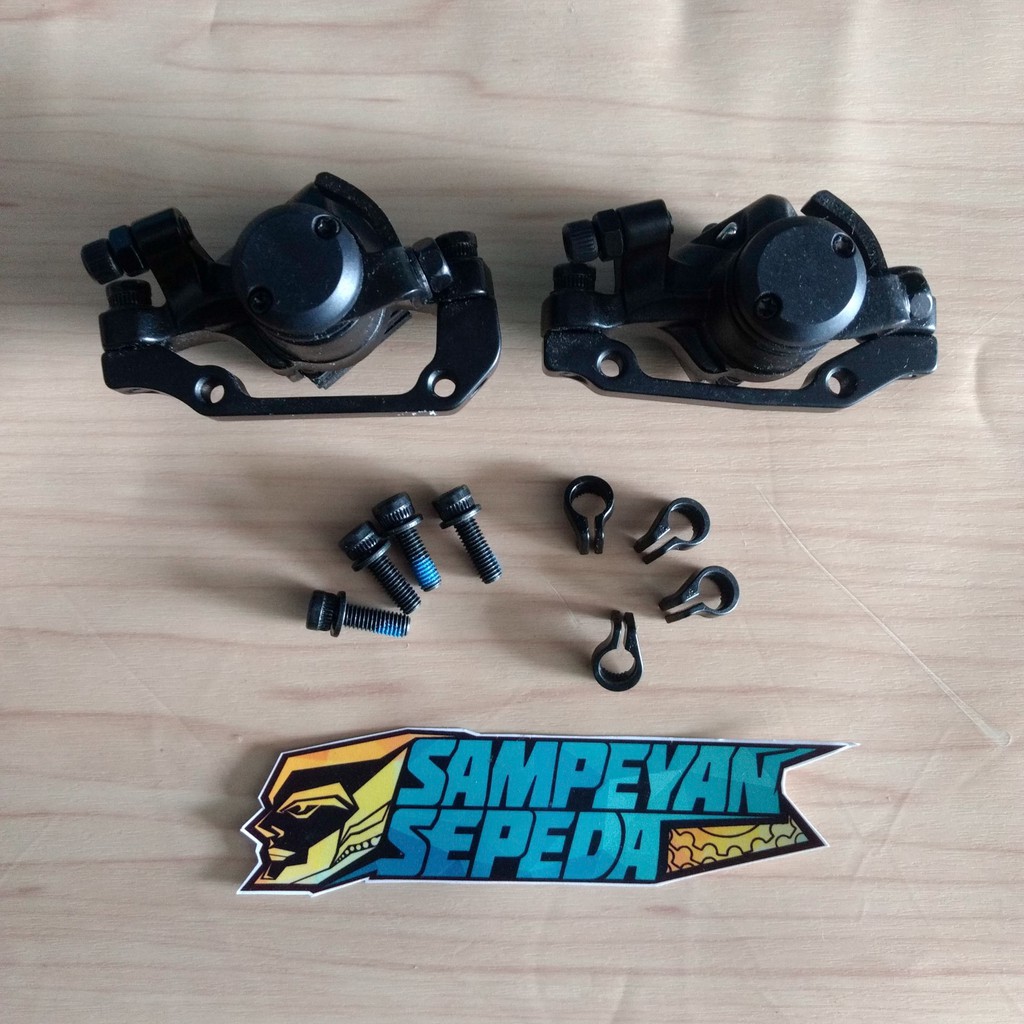 Disc Brake Kaliper Rem Cakram Set Shimano BR416