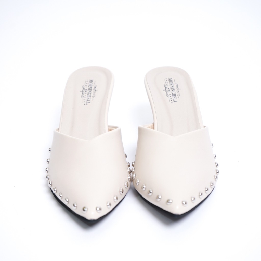 Morningbell - sepatu wanita mules hak 5CM / bustong wanita morningbell