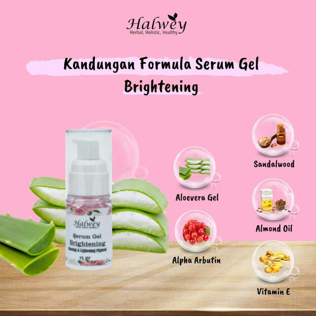 Serum kecantikan wanita halwey