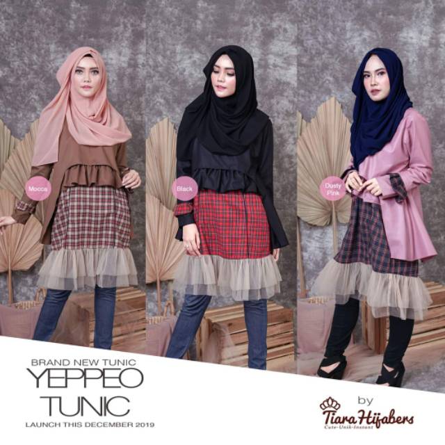 Tunik Yeppeo Tiara Hijabers // Tunik Tiara Hijabers