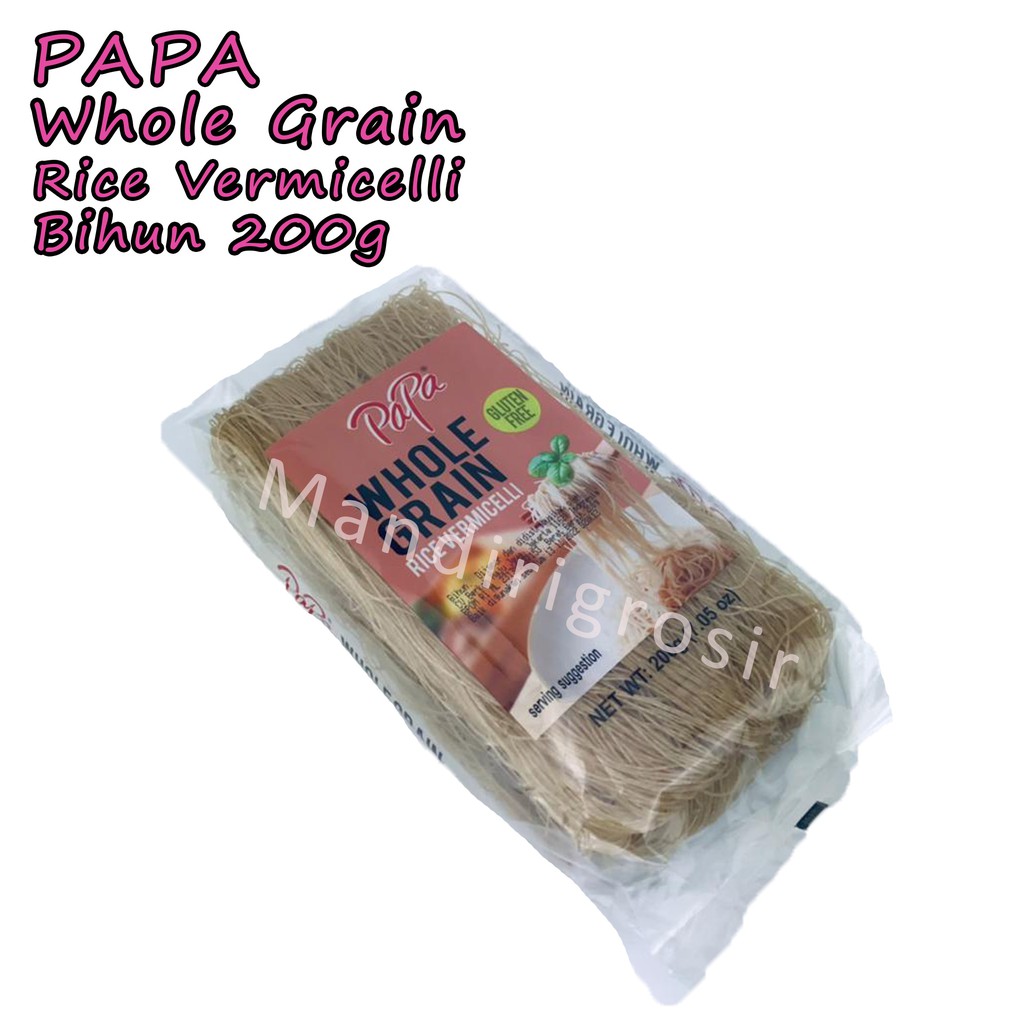 Whole Grain *Papa * Rice Vermicelli * Bihun * 200g