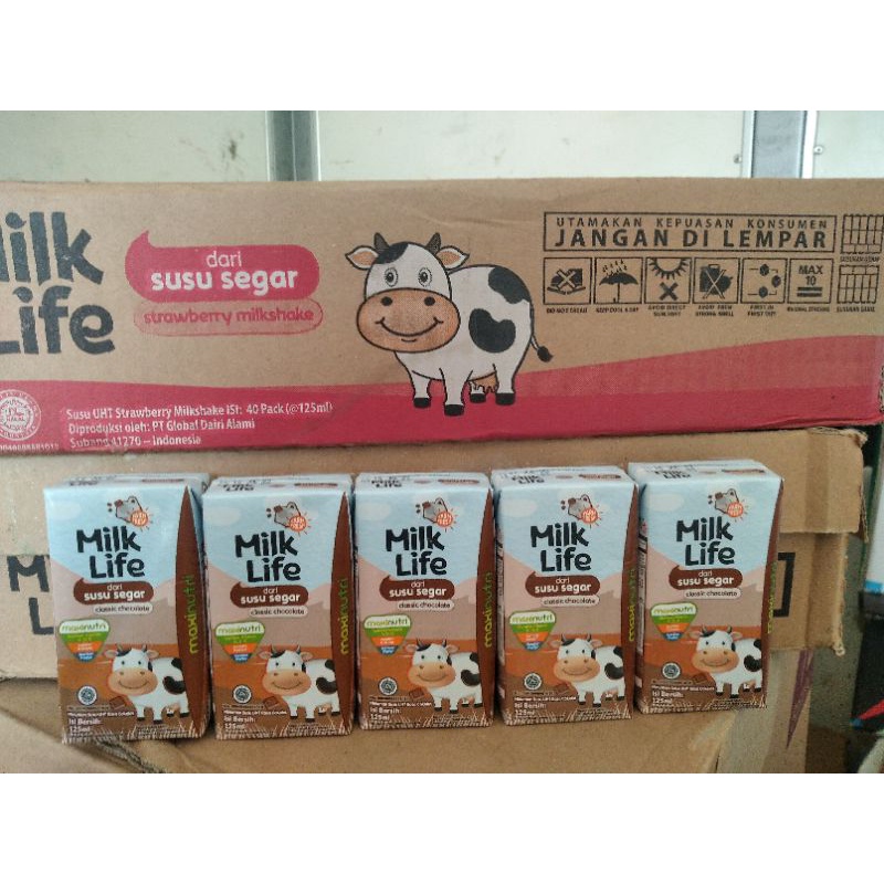 

Milk Life susu UHT 125ml