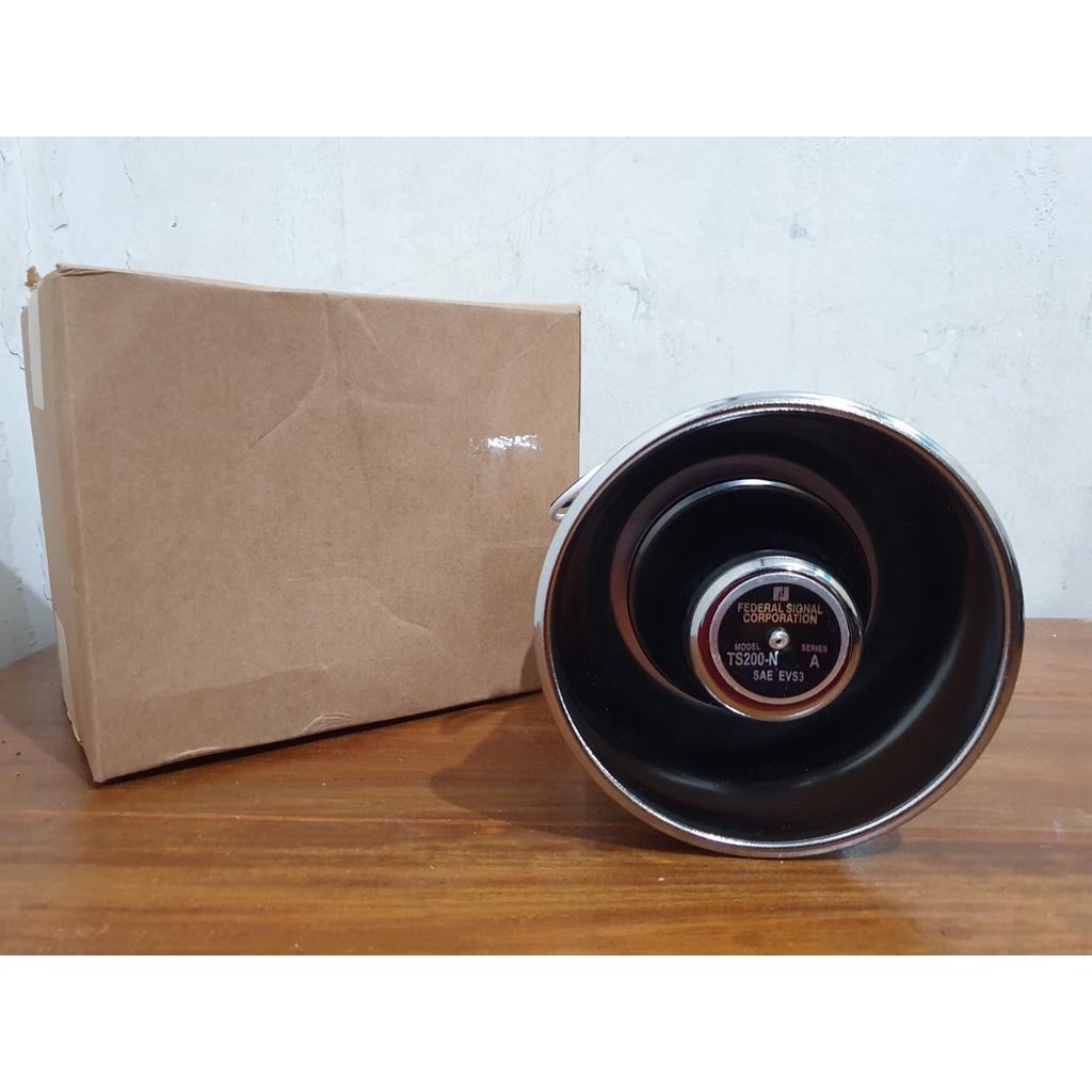 Toa Sirine Bulat Stainless Klakson speaker Toa Polisi 200 watt Stainles magnet besar SERINE Horn 200 100 w wat Federal signal spull 66 mm untuk SENKEN LANDUN WHELEN Patwal murni untuk Ambulance Paspamres Rescue